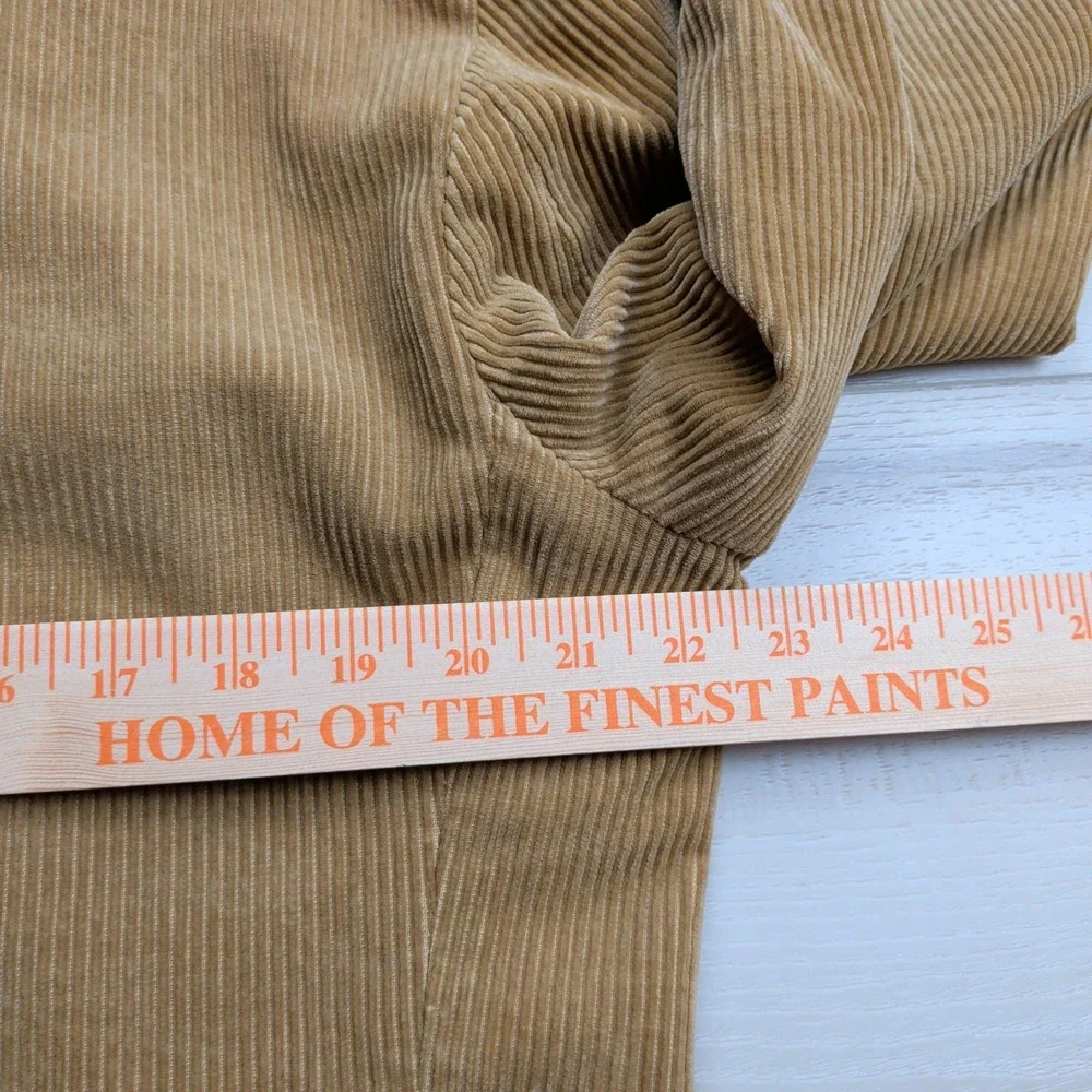 American Eagle Sport Coat‎ Blazer Mens M 44R Brown Corduroy Elbow Patches Plaid
